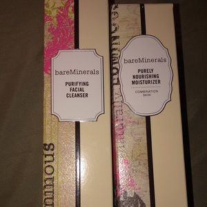 Bare Minerals Facial Cleanser and Moisturizer